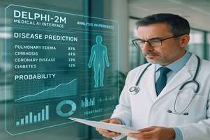 معرفی هوش مصنوعی Delphi‑2M برای پیش‌بینی خطر ابتلا به بیش از هزار بیماری