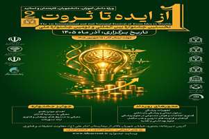 نخستین جشنواره بین المللی و دومین جشنواره ملی از ایده تا ثروت 